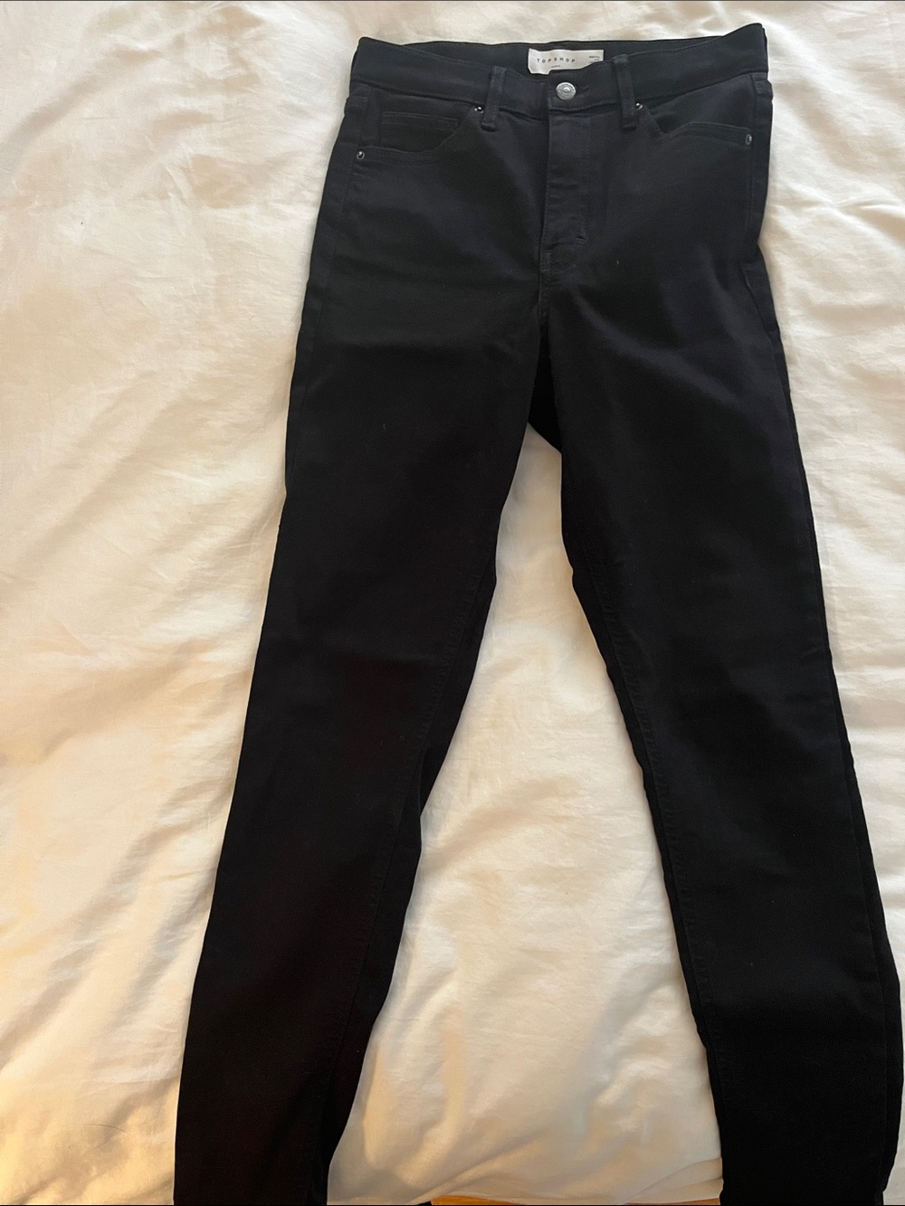 Topshop Women's Black Skinny Jeans